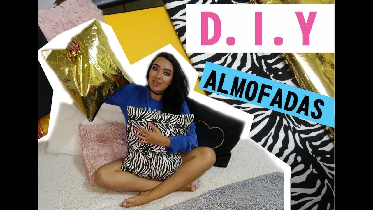 D.i.Y DECORAÇÃO TUMBLR COM ALMOFADAS