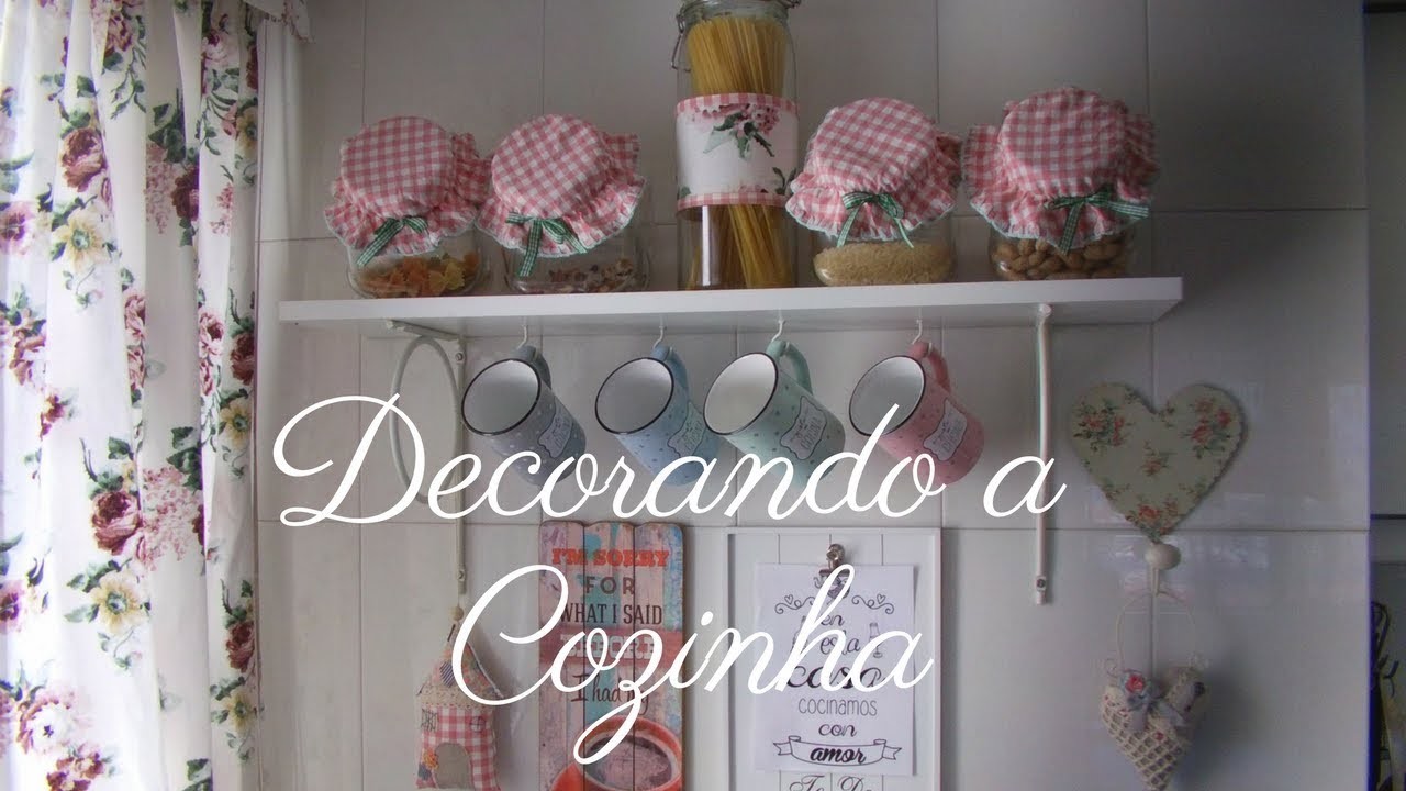 Decorando Minha Cozinha Gastando Pouco