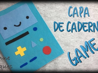 {DIY} Capa De Caderno GAME