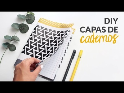DIY Capas Impermeáveis para Livros e Cadernos | Regresso às aulas | Curly Made ????????