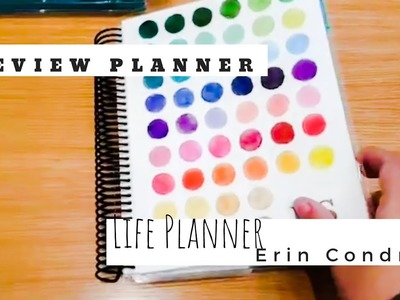 ESPIRAL PARA ORGANIZAR A VIDA - Review Life Planner Erin Condren