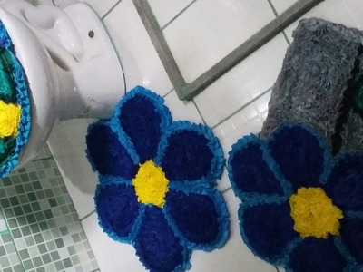 Fazendo miolo dar flor azul