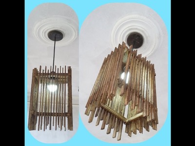 Luminária de Lascas de Compensado. (Plywood Light)