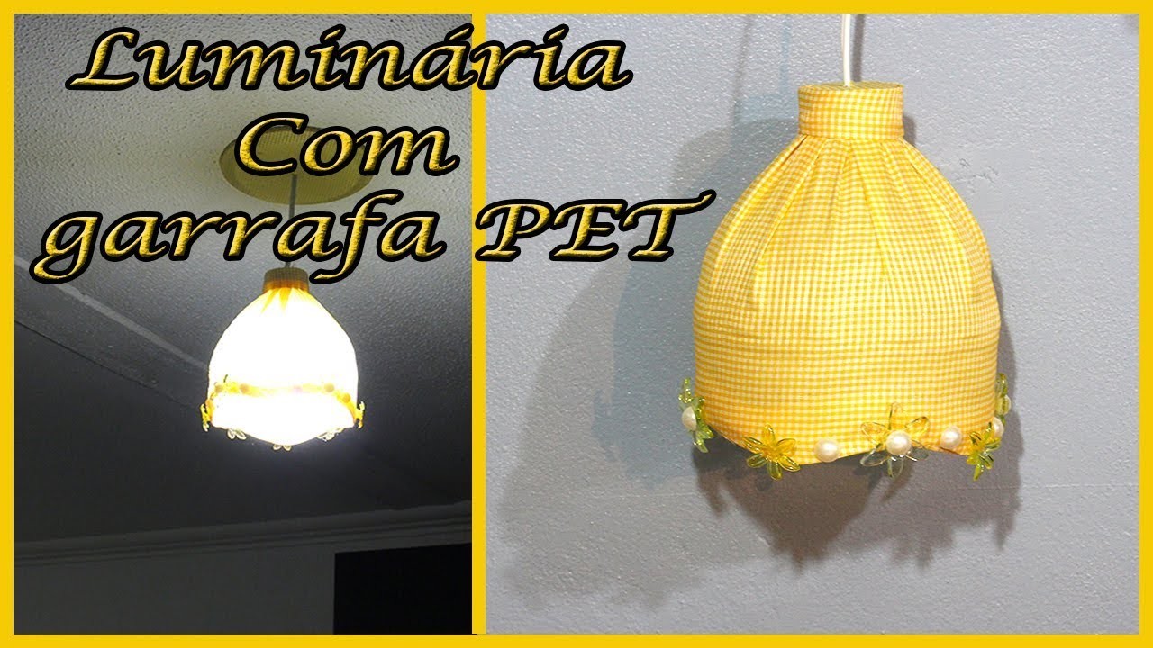 Luminária Pendente com PET