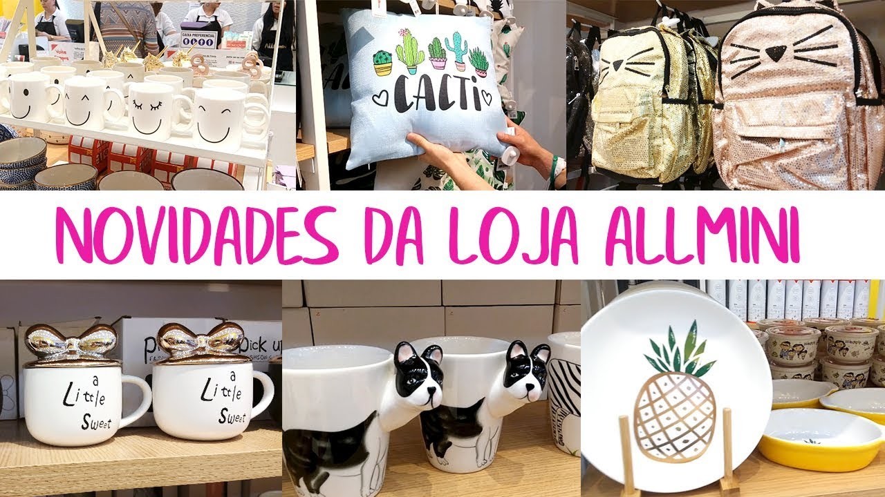 NOVIDADES DA LOJA ALLMINI!! TUDO LINDO ♥