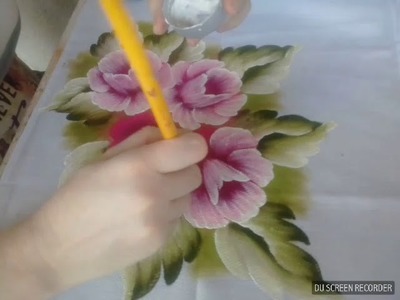 Pintando flor