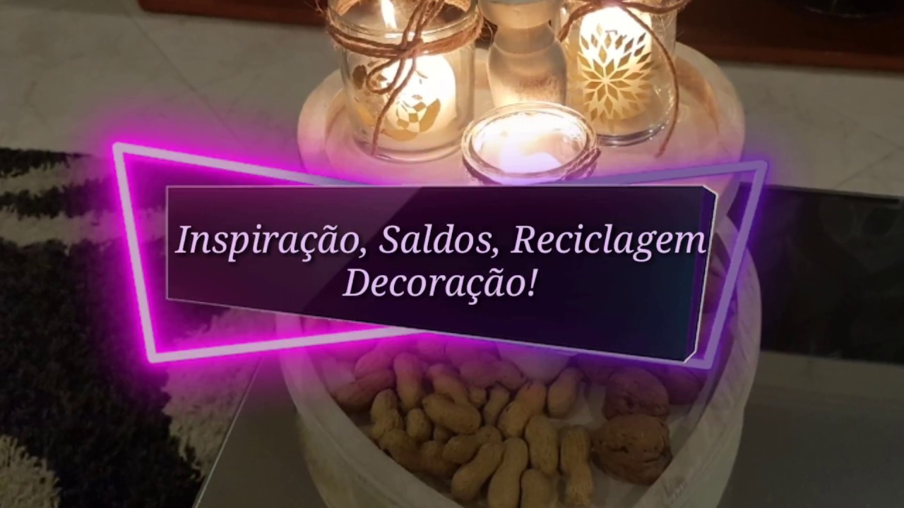 Saldos-Reciclagem-Decoração!