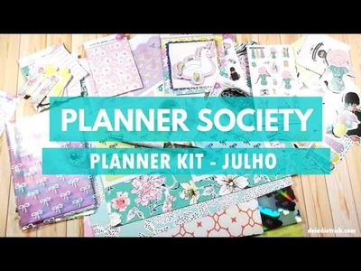 The Planner Society - Kit de Julho (PT-BR)