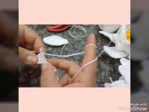 Tutorial Flor Vitoria Regia