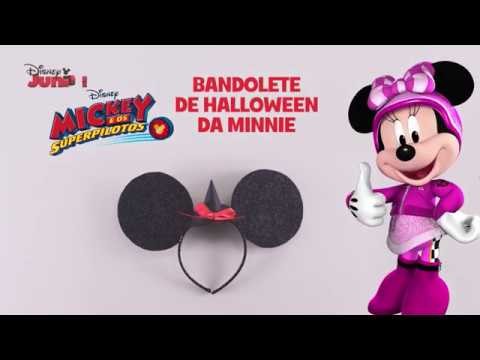 Bandolete de Halloween da Minnie