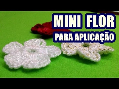 {BFA} Flores de #Crochê para Aplicação #crocheaplicacao #beloefacilartesanato