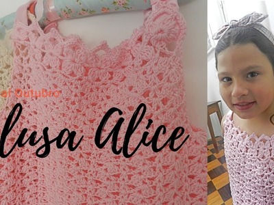 Blusa Alice ♥ Especial Mês da Criança ♥