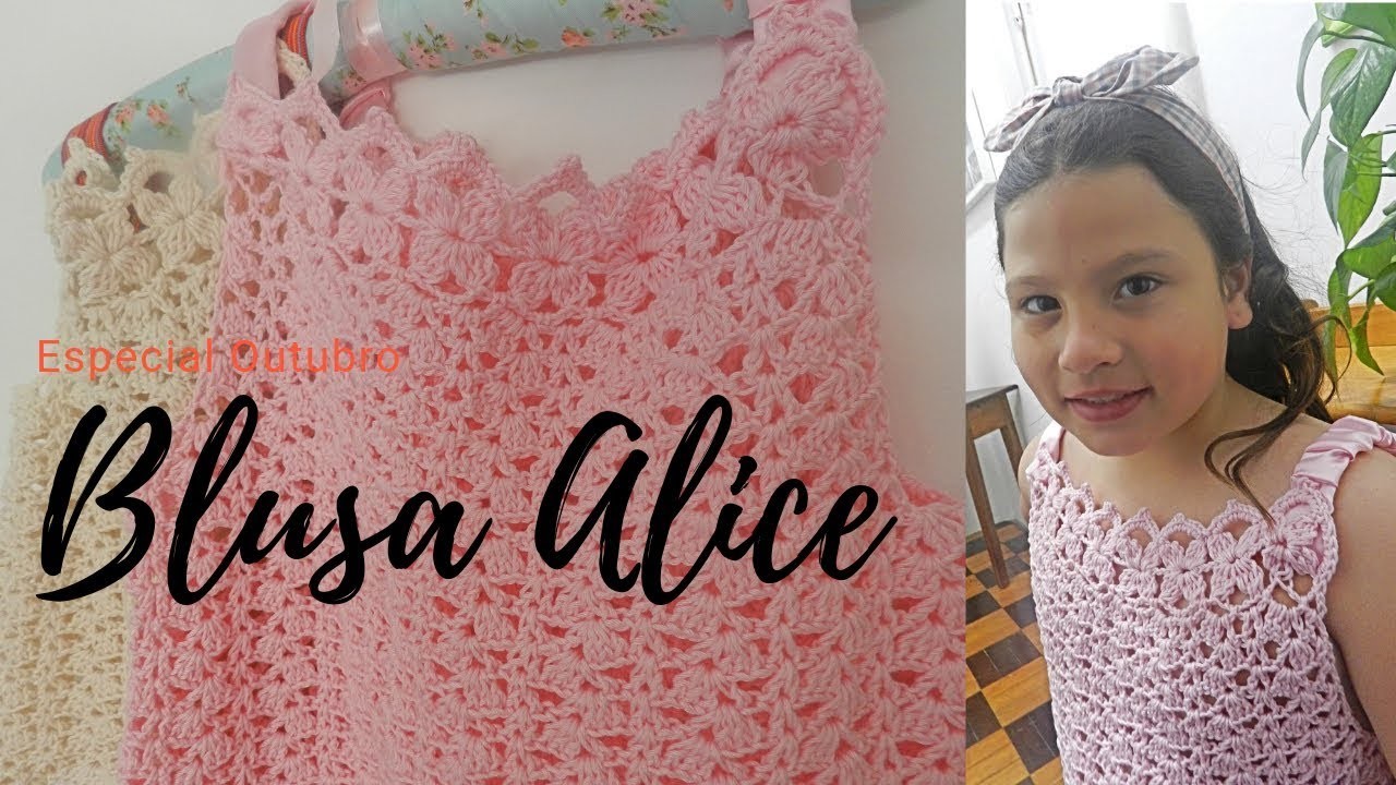 Blusa Alice ♥ Especial Mês da Criança ♥