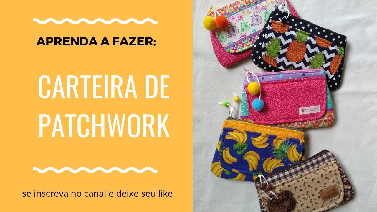 Carteira de Patchwork