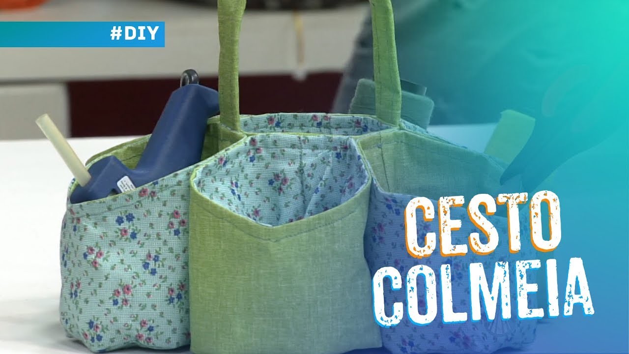 Cesta Colmeia por Teka