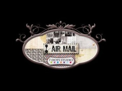 Coleção Kit "Air mail" da 7 Dots Studios | by Ana Soares