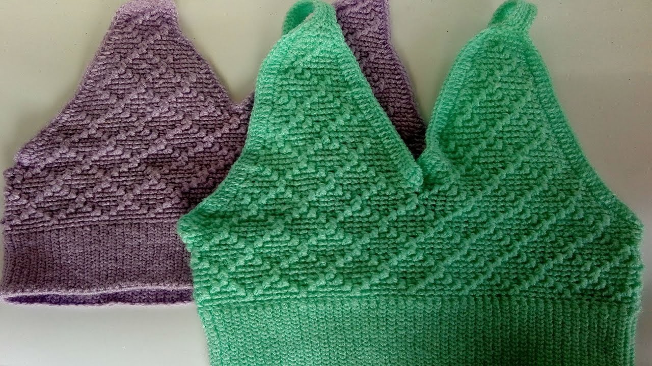 Cropped Modinha de Crochê com lã: simples, fácil e lindo