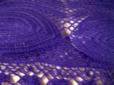 Cropped ROXO de croche Parte 1
