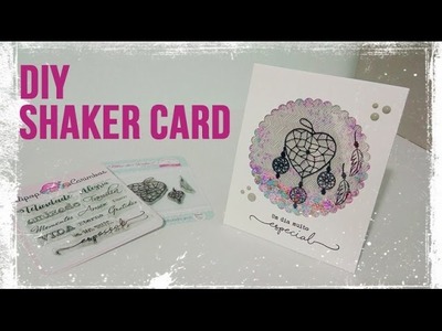 DIY Shaker card Filtro dos sonhos- DT Screpando