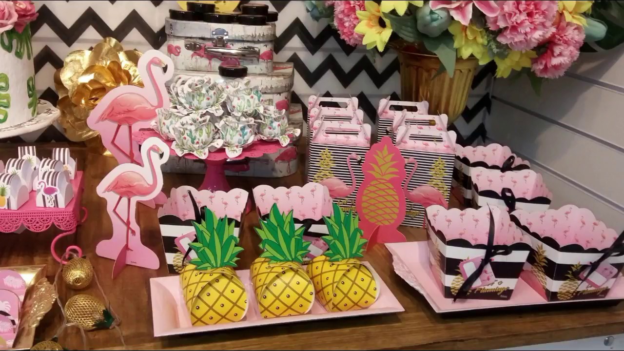 FESTA FLAMINGO. COMPRINHAS