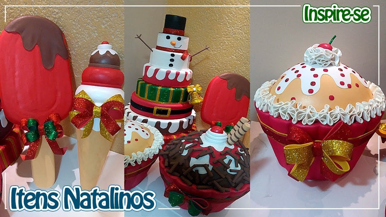 Itens Natalinos - Inspire-se | Criatividades da Dê