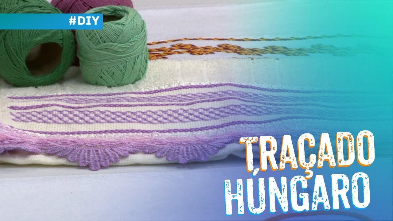 Ponto traçado húngaro por Tathinha
