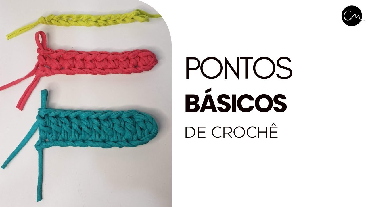 PONTOS BÁSICOS DE CROCHÊ | Crochê Moderno HandSchool