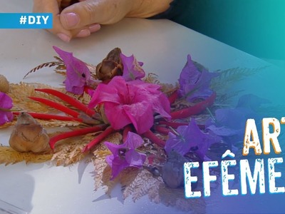 Saiba mais sobre arte efêmera com Mirtes Pegorer