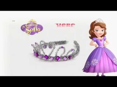 Tutorial A Princesa Sofia: Tiara Real