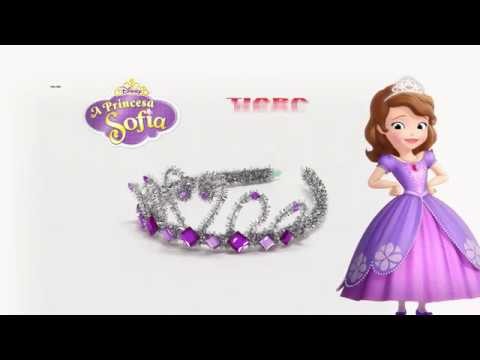 Tutorial A Princesa Sofia: Tiara Real