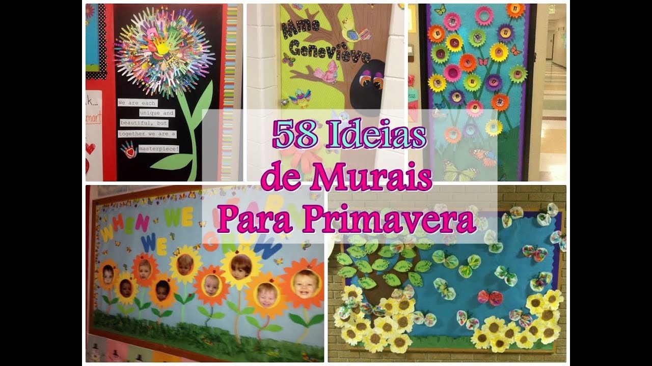 58 Ideias Para Murais de Primavera