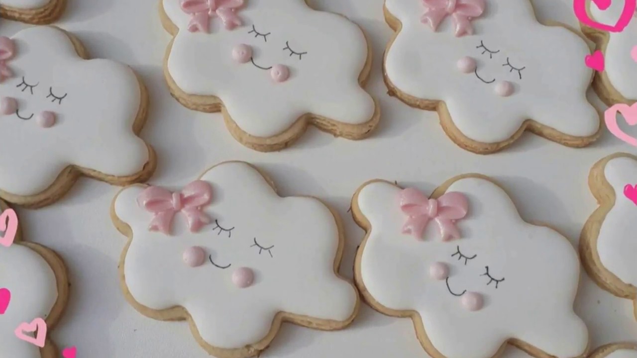 Biscoito Decorado &quot;Chuva de Amor&quot;