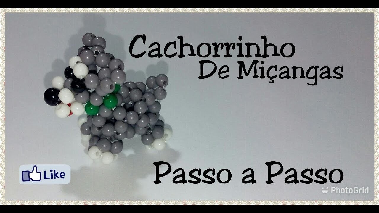 CACHORRINHO DE MIÇANGAS -PASSO A PASSO-HD (COLEÇÃO MINI PETS)