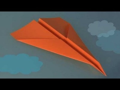 Como fazer um avião de papel, origami