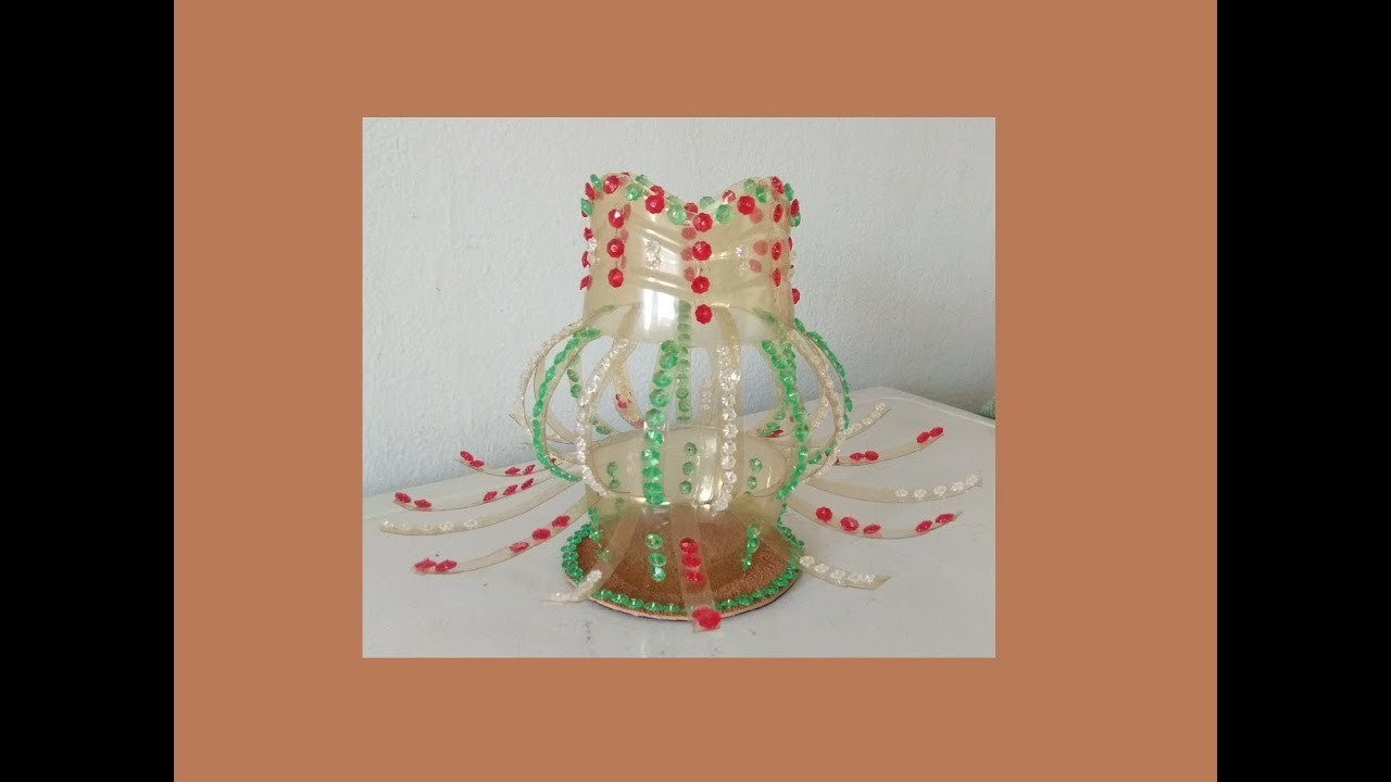 IDÉIAS com Garrafa Pet e Eva - fácil - para Vender ou presentear,plastic bottle flower vase craft
