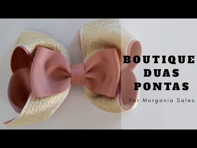 Laço Boutique duas pontas I Morgania Sales