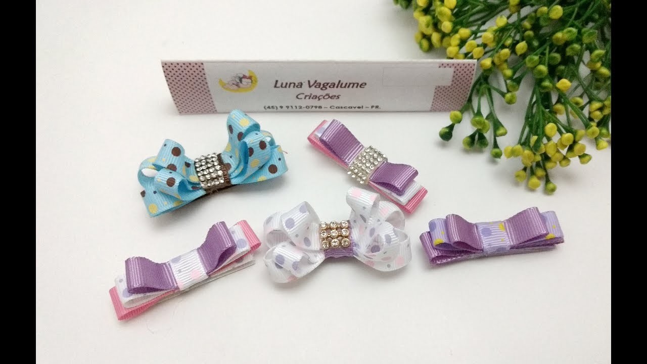 MINI LACINHOS NO VELCRO
