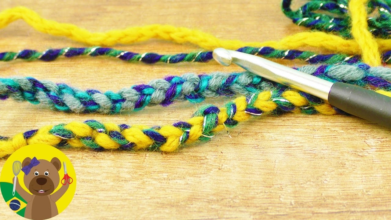 Pulseira de crochet | Como fazer pulseira com crochet