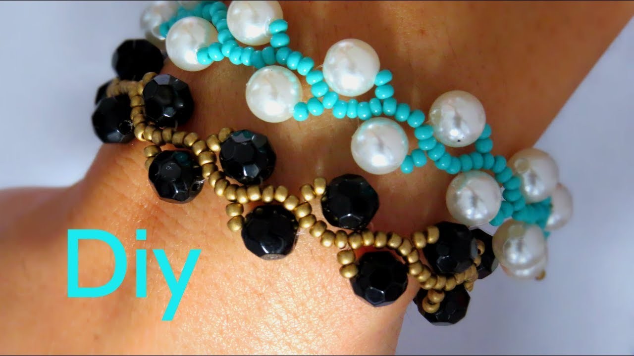 Como Fazer bijuterias - Diy Pulseira !!