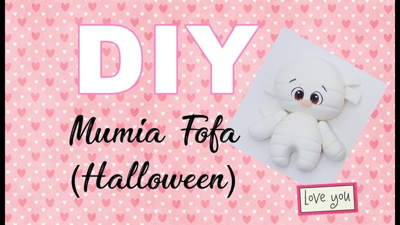 #DIY Múmia Fofa (Especial 65K) #halloween #biscuit