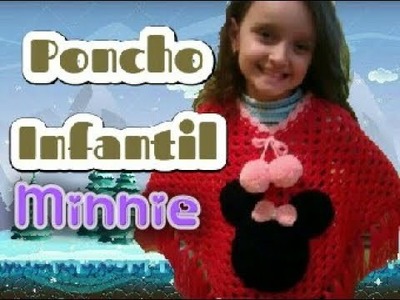DIY - Poncho Minnie infantil. parte 1