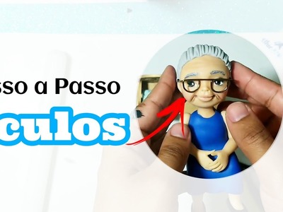 Óculos para boneco(a) em Biscuit #vovóembiscuit || Pierre Marinho