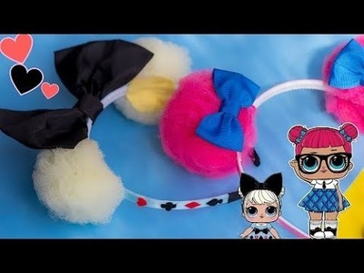 TIARAS POMPOM LOL SURPRISE ( JU ARRUDA)