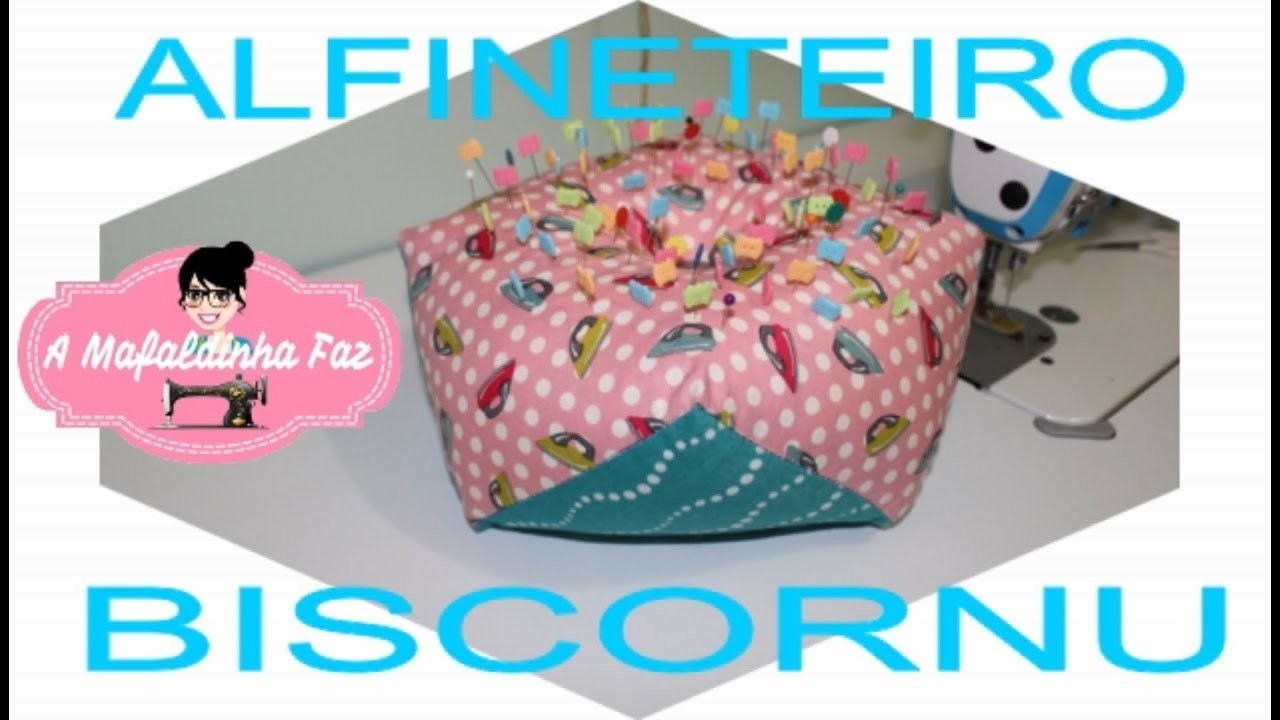 Alfineteiro Biscornu