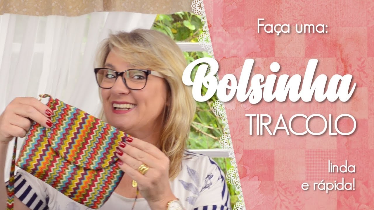 BOLSINHA TIRACOLO com Molde! | Dica de Sexta | Tutorial Patchwork