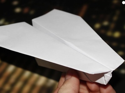 Como fazer um avião de papel que voa mais longe e mais rápido (Testado e Melhorado)