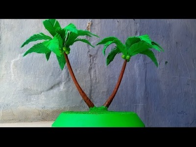 Como fazer um lindo coqueiro reciclado