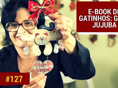 E-BOOK DE GATINHOS: GATO JUJUBA | Pintando Com o ❤ #127 | TÂNIA MARQUATO