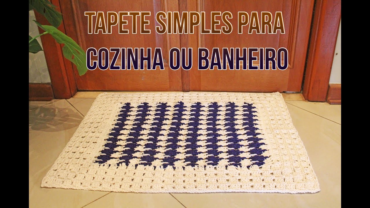 TAPETE SIMPLES PARA COZINHA OU BANHEIRO