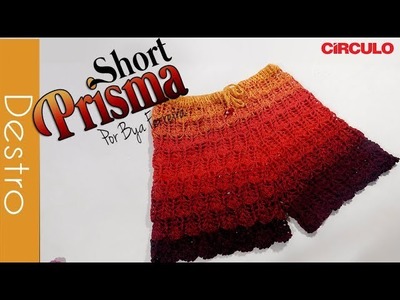 [destro] Short Prisma em crochê P - M - G - GG | BYA FERREIRA